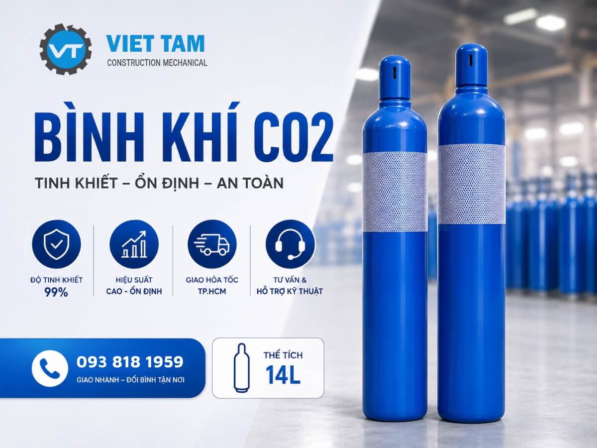 Bình khí CO2 14L