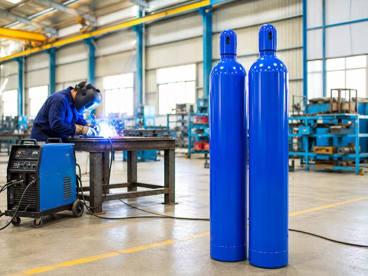 Bình khí CO2 40L tạo hồ quang mạnh