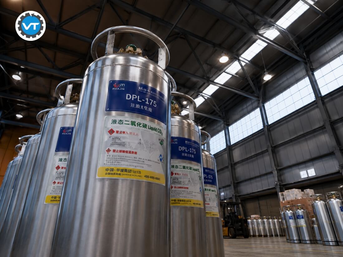 Bình khí CO2 lỏng hàn MIG