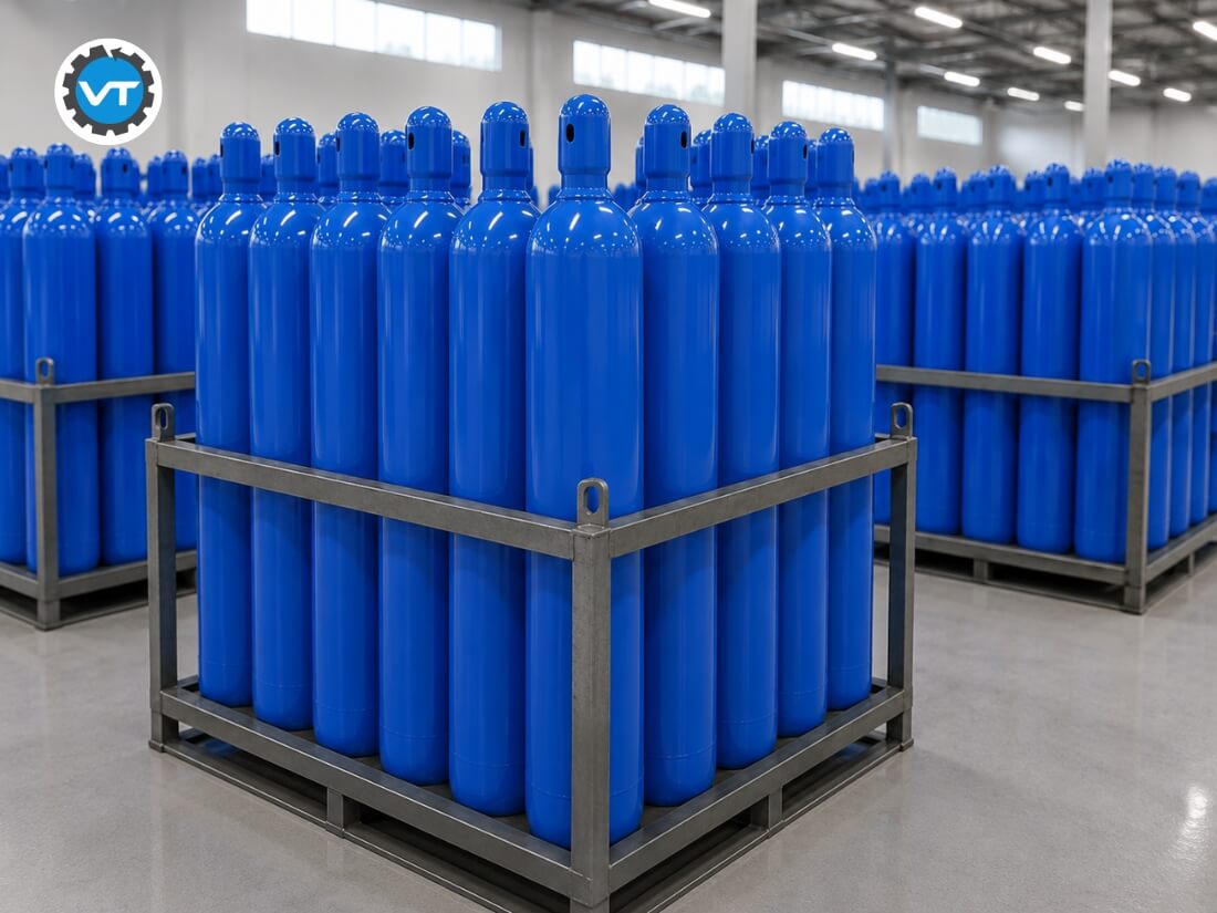Bình khí Oxy 40L đáp ứng tốt nhu cầu