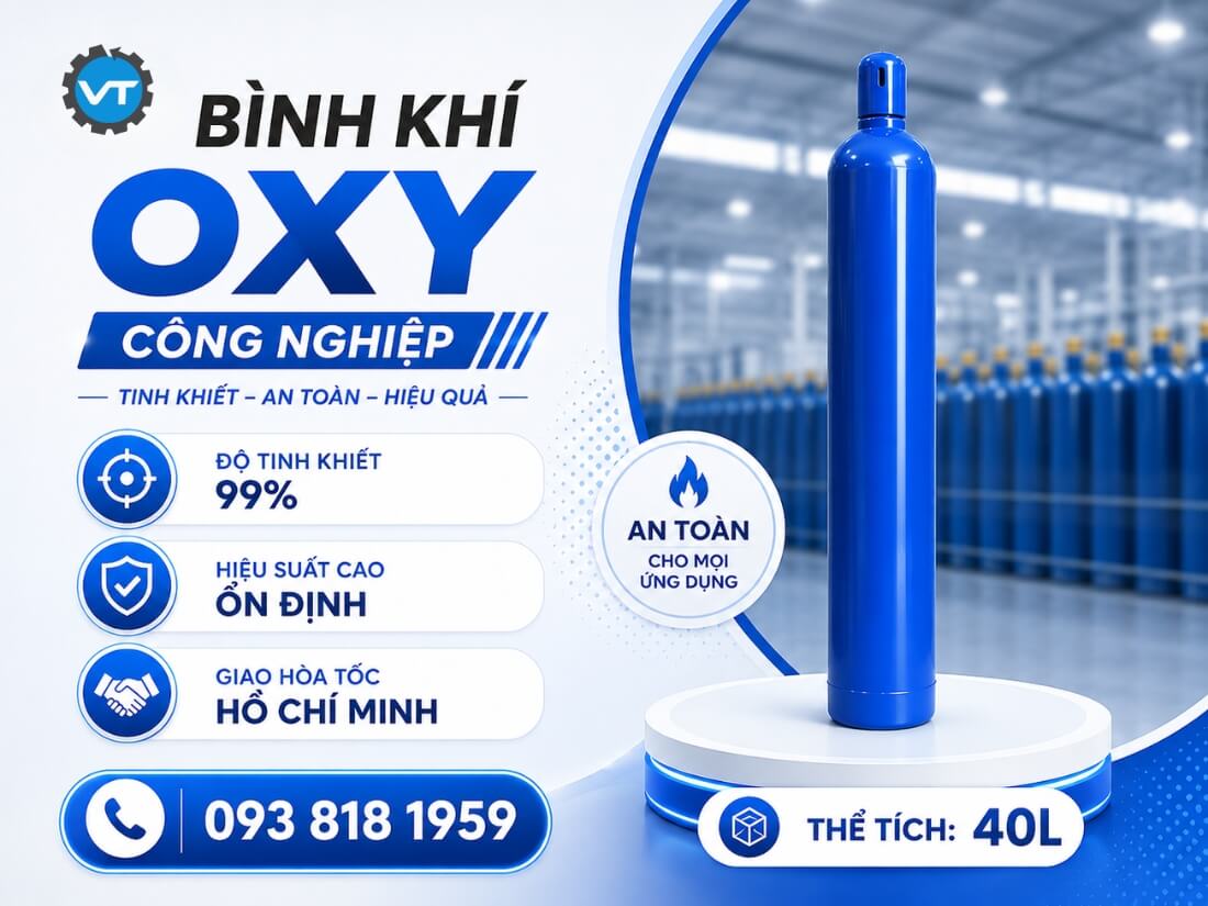 Bình Khí Oxy 40L
