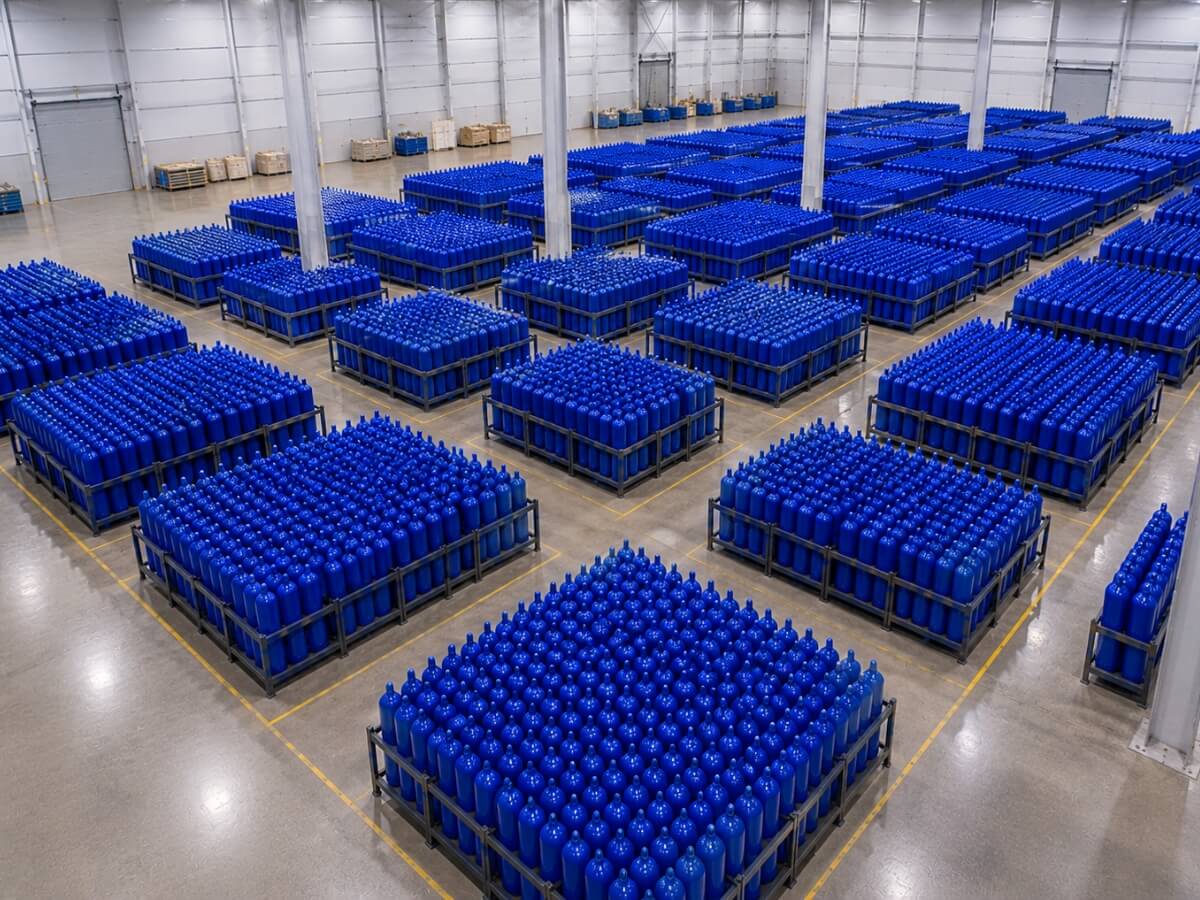 Giá bình khí CO2 40L phụ thuôc nhiều yếu tố