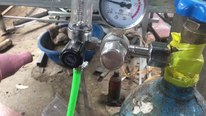 Hướng dẫn chỉnh lưu lượng khí argon