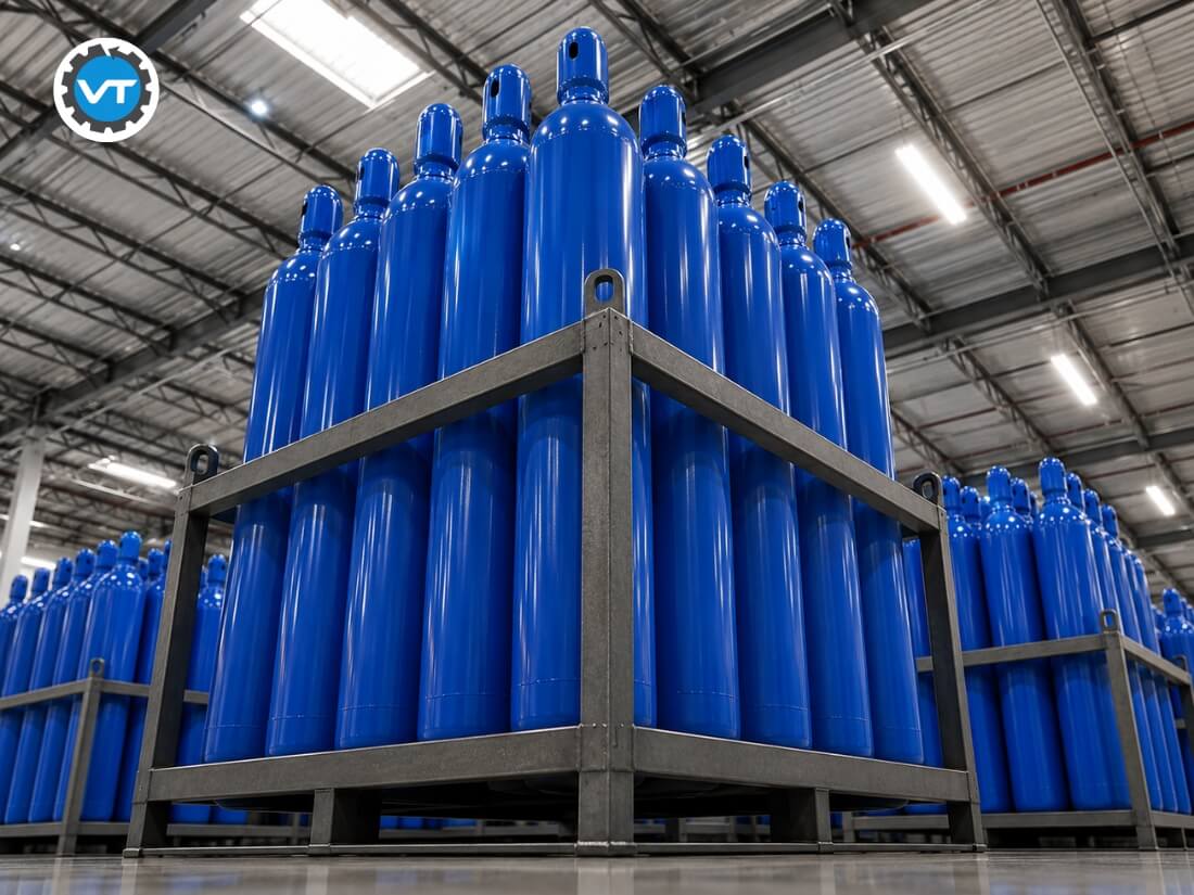 Chọn bình khí Oxy 40L tại Khí Việt Tâm