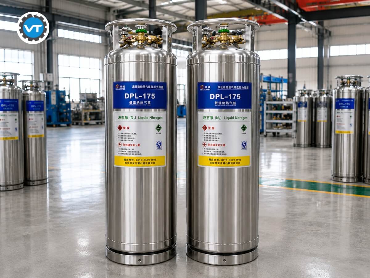 Lưu ý an toàn Bình khí Nito lỏng 175L