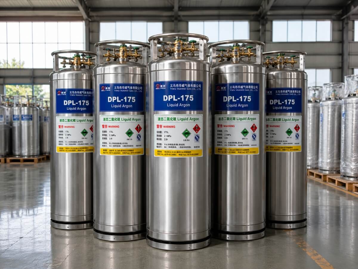 Lưu ý an toàn Bình khí Argon Lỏng 175L