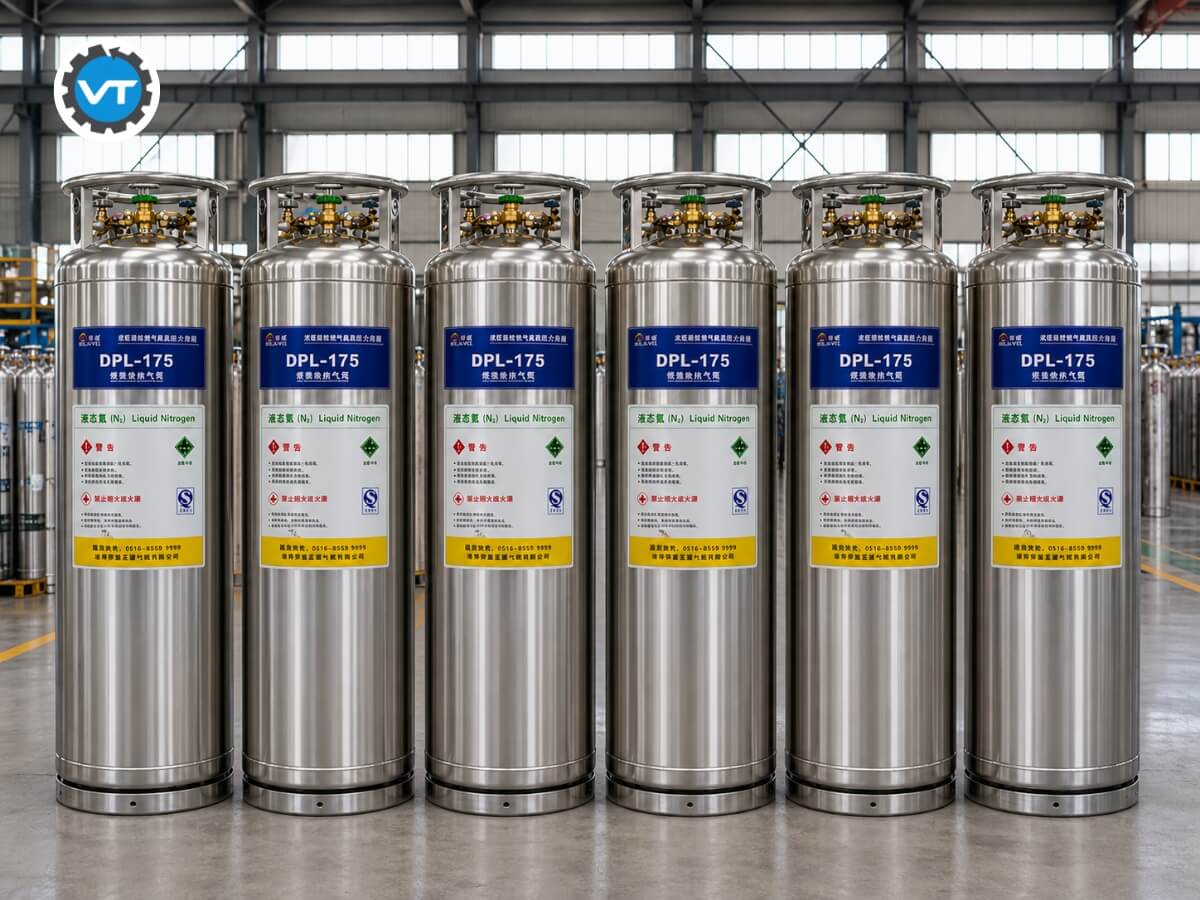 Nguyên lý hoạt động Bình khí Nito lỏng 175L