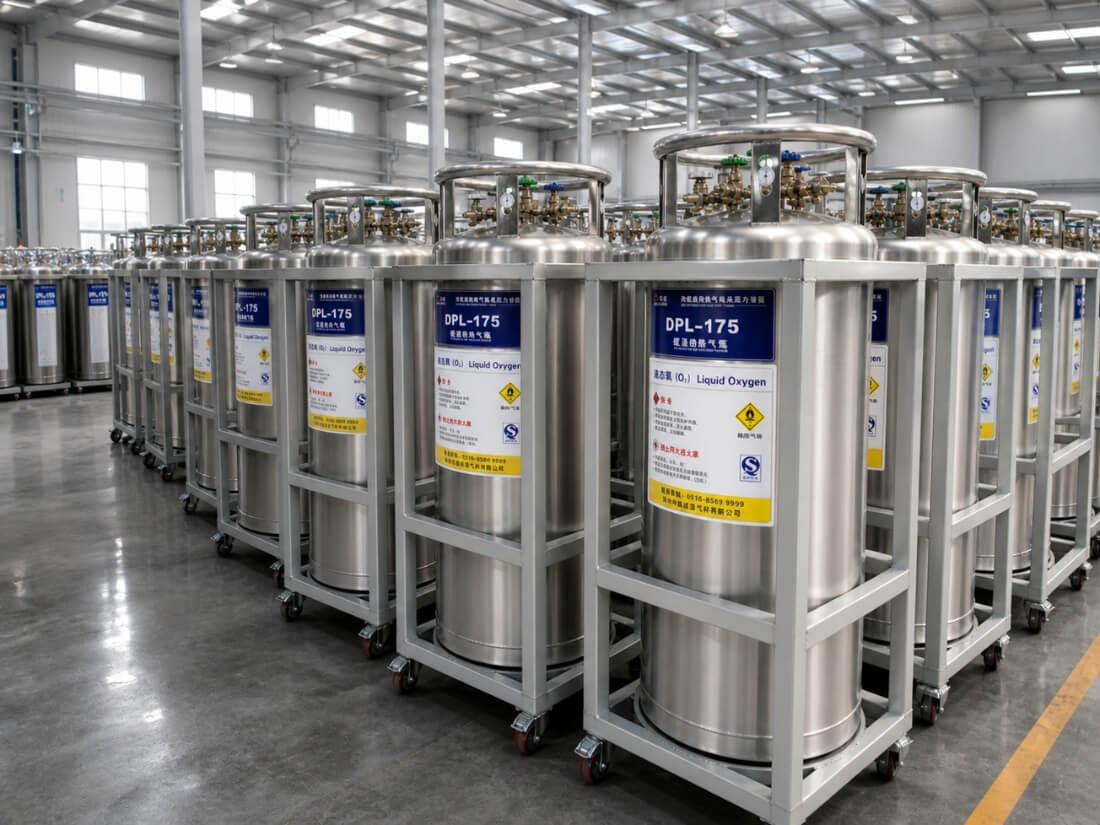 Nguyên lý hoạt động bình khí Oxy lỏng 175L