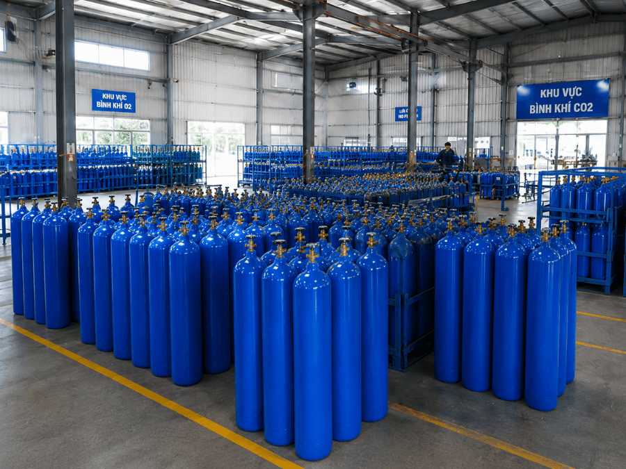 Những lỗi thường gặp khi sử dụng Bình CO2 hàn