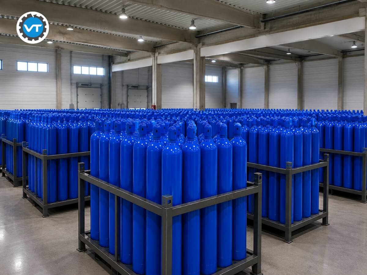 Thông số kỹ thuật bình khí CO2 40L