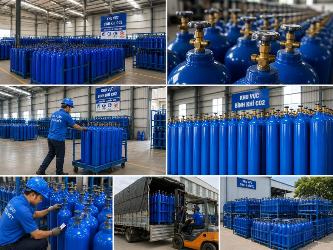 Trường hợp nên dùng bình khí Oxy 14L