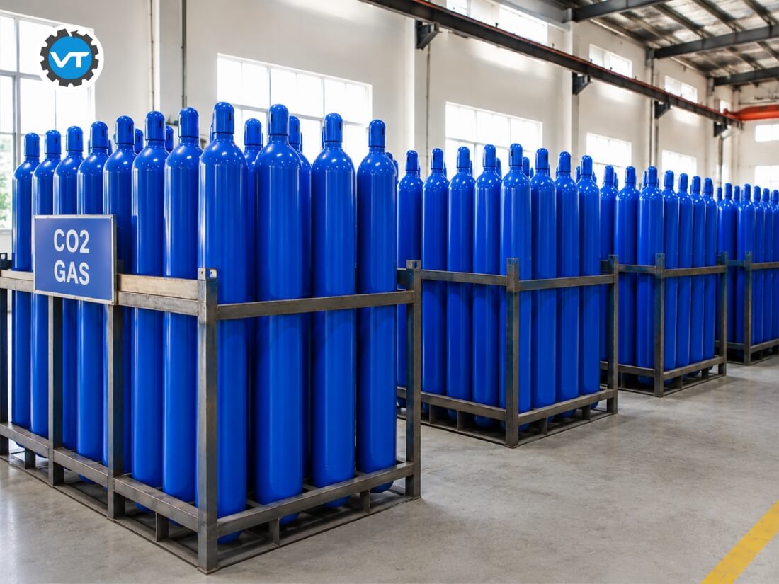 Giá bình khí CO2 thay đổi tùy thuộc vào độ tinh khiết