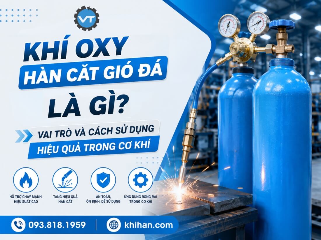 Khí Oxy Hàn Cắt Gió Đá
