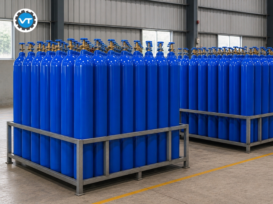 Các xưởng nên chủ động có sẵn nguồn bình Oxy dự phòng để tránh gián đoạn sản xuất