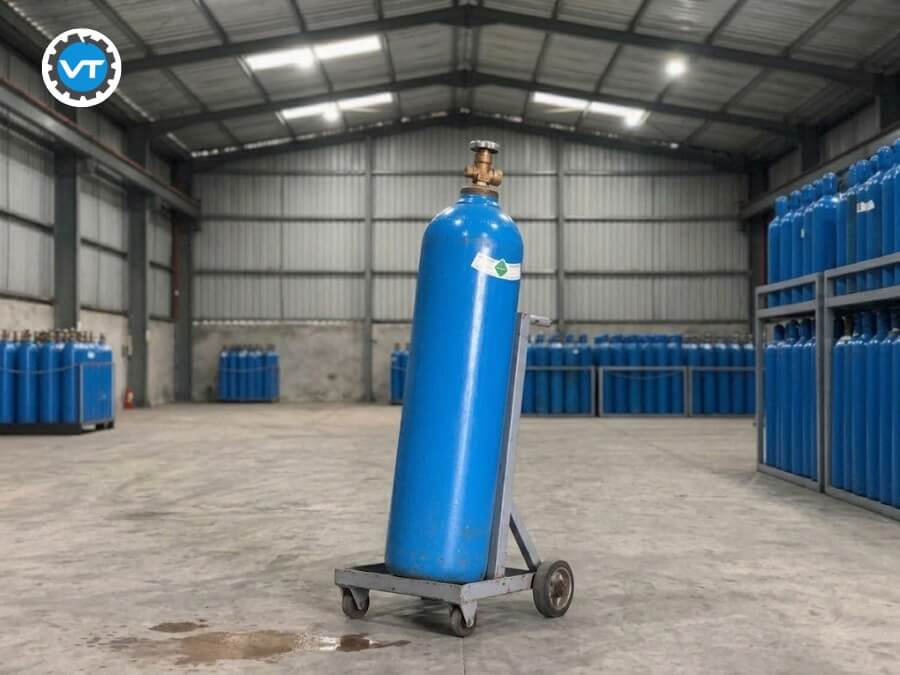 Cách vận chuyển bình khí Argon đúng cách