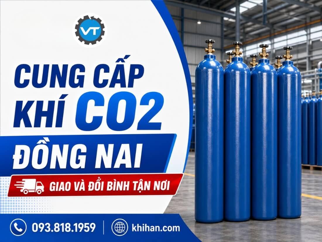 Cung cấp Khí CO2 Đồng Nai