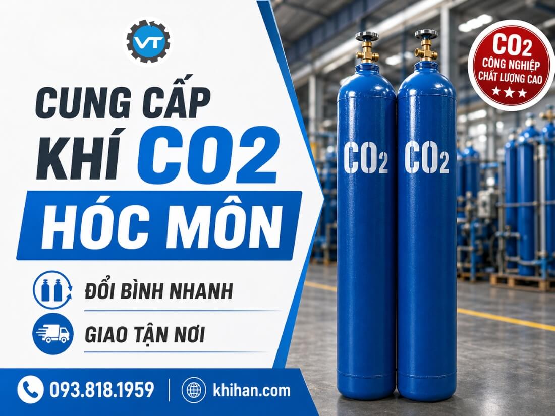 Cung cấp khí CO2 Hóc Môn