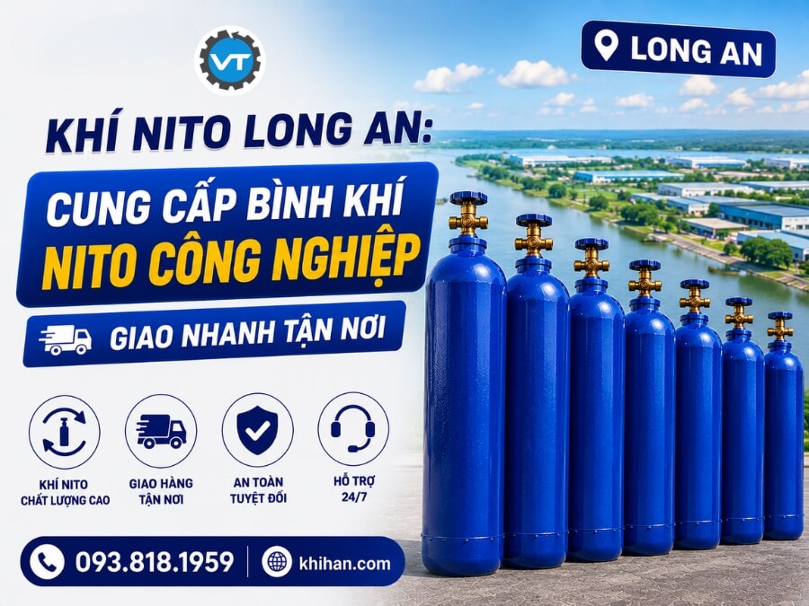 Cung cấp khí Nito Long An
