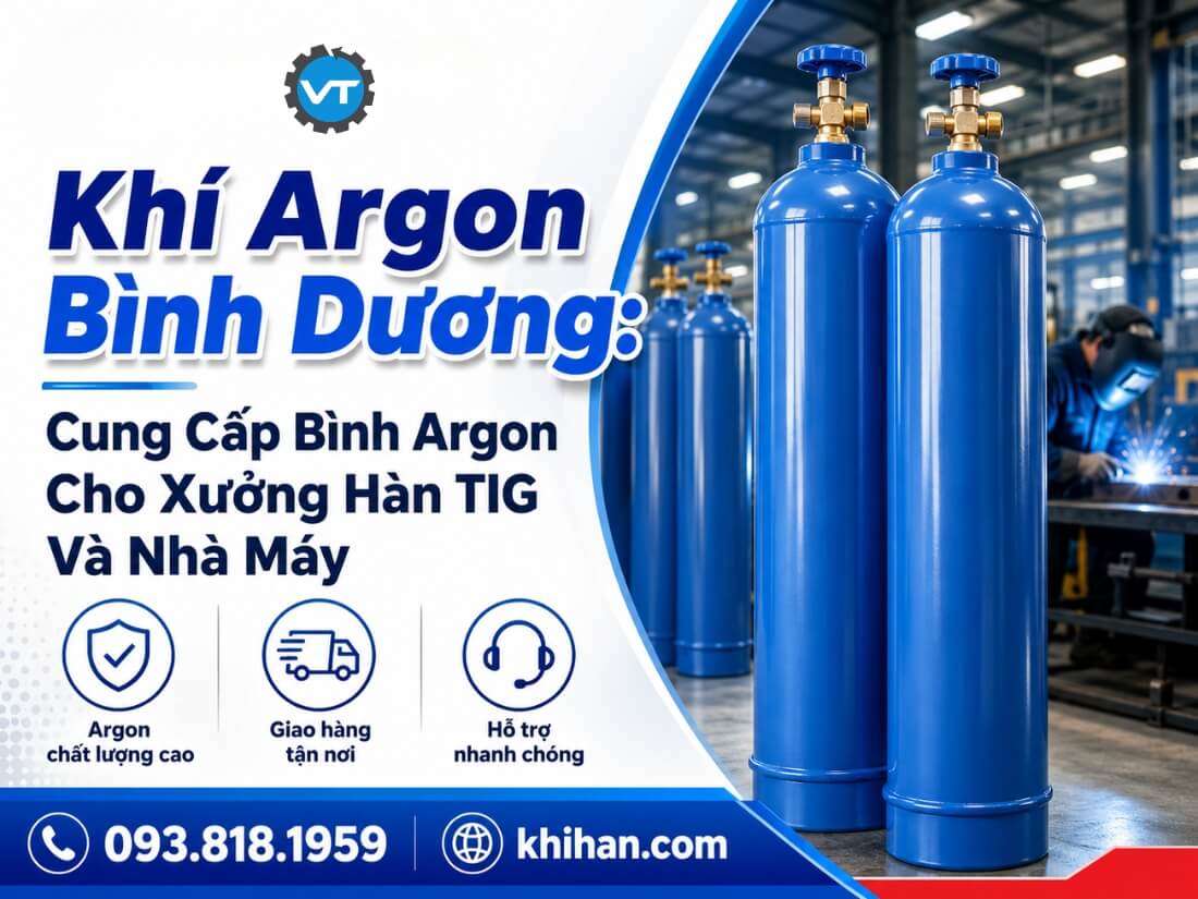 Cung cấp khí Argon Bình Dương
