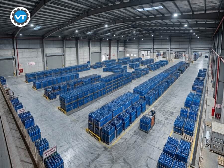 Khí CO2 được sử dụng trong nhiều lĩnh vực tại Tây Ninh