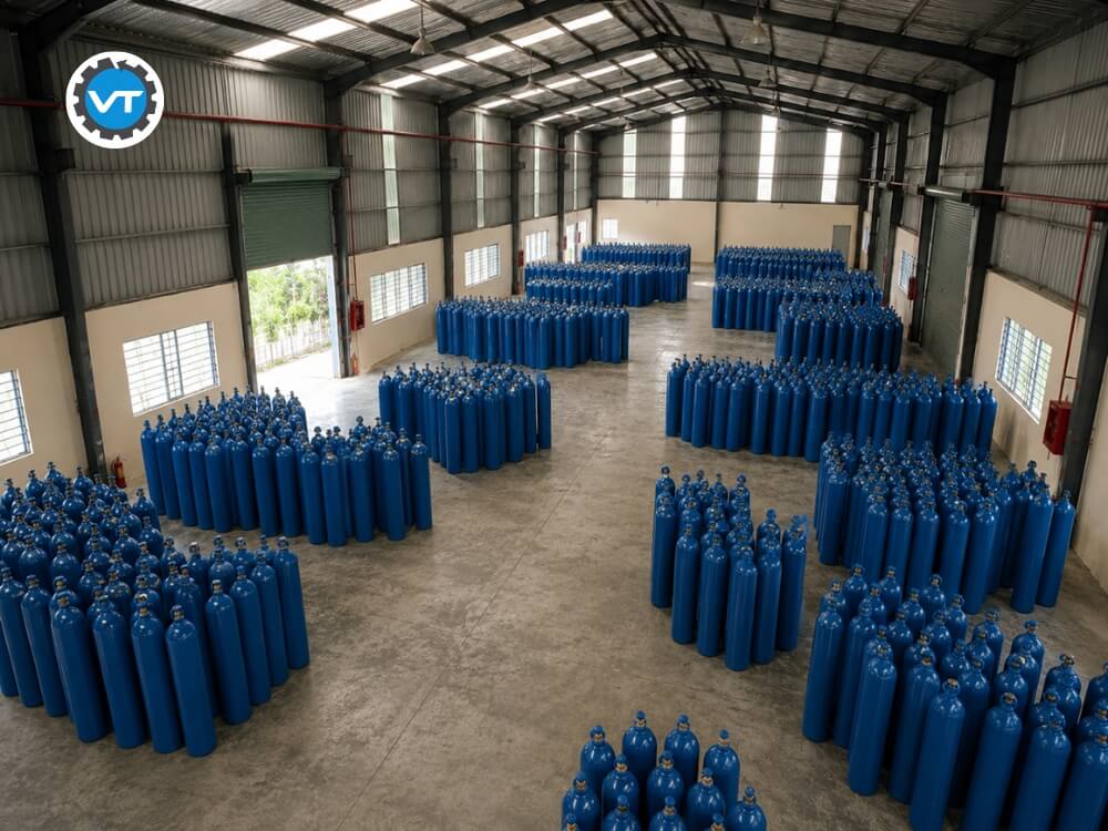 Khí CO2 giúp doanh nghiệp tại Bình Dương tối ưu chi phí sử dụng