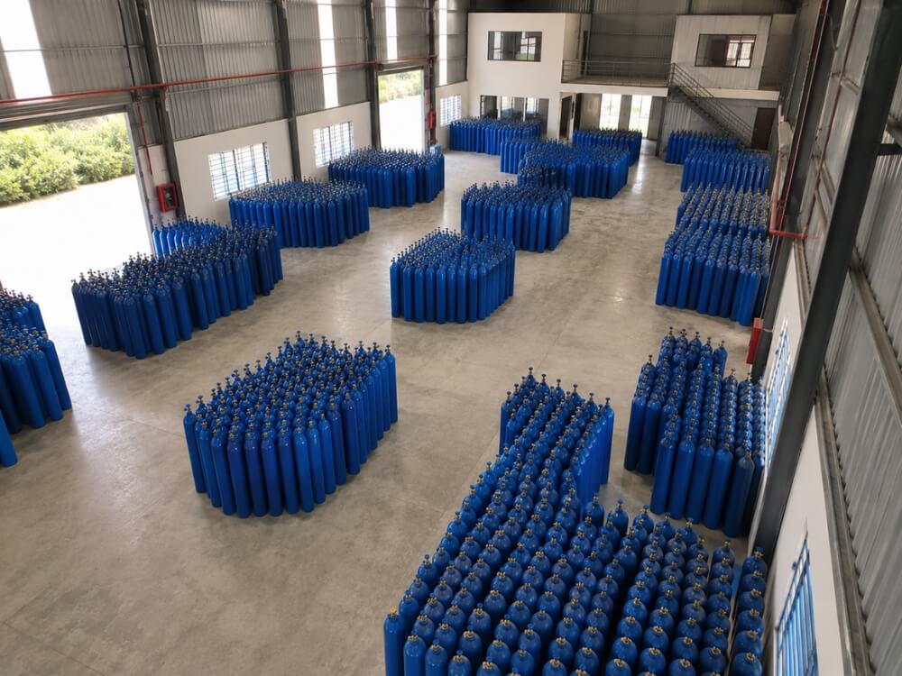Khí Oxy đành cho hàn cắt gió đá