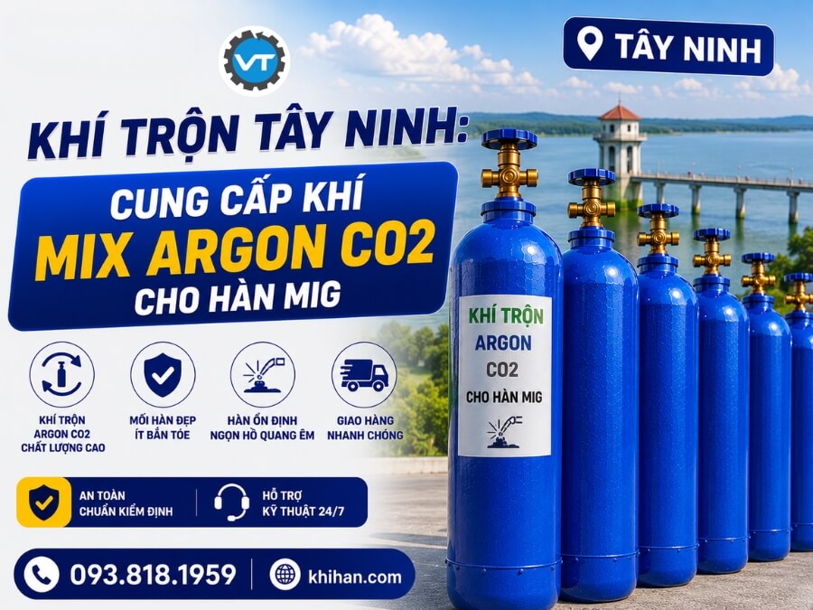 Cung cấp Khí Trộn Tây Ninh