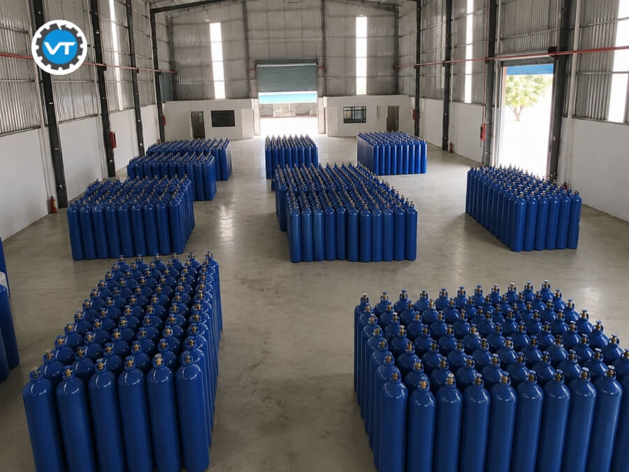 Khí Việt Tâm giao khí Argon đến hầu hết địa bàn Long An