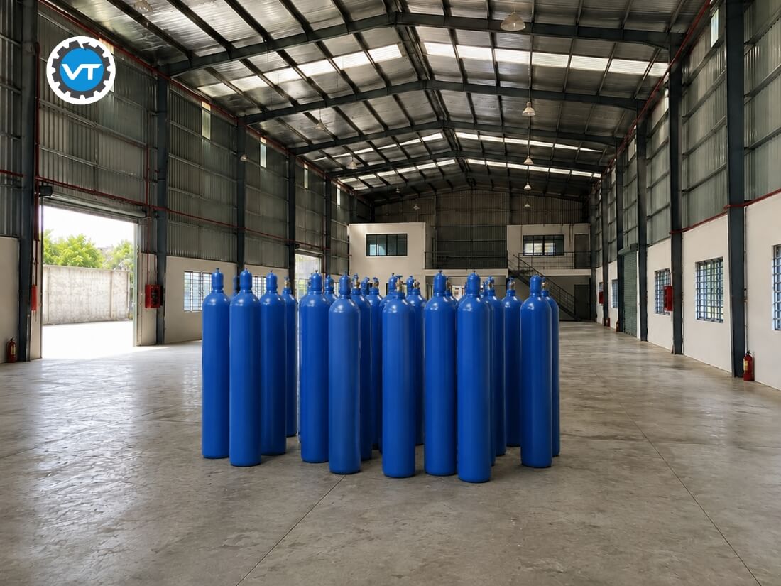 Khí Việt Tâm cung cấp Khí Argon với nhiều quy cách và cấp độ khí