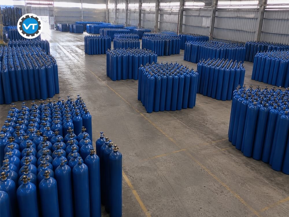 Xưởng Hóc Môn thường dùng khí Argon hàn TIG