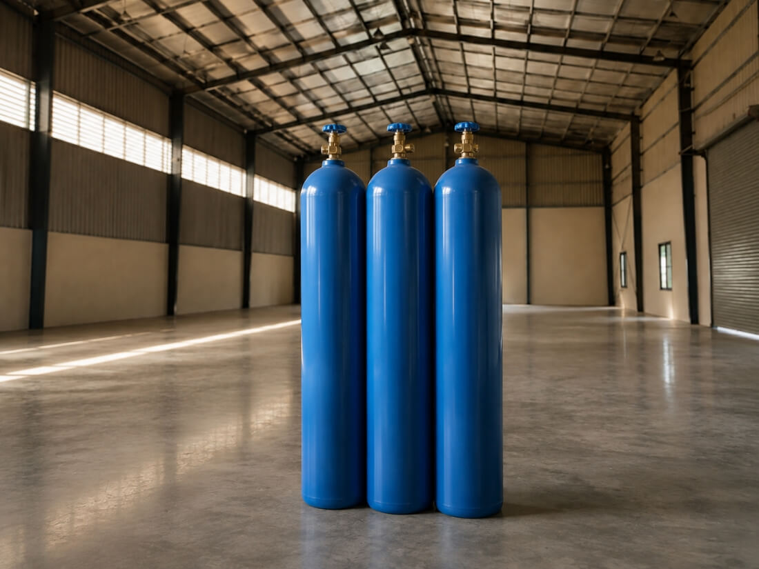 Bình CO2 40 Lít cho xưởng hàn MIG dùng khí thường xuyên