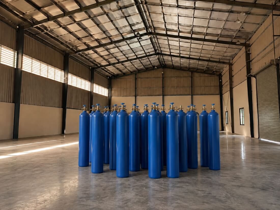 Khu vực thuê bình khí Argon Khí Việt Tâm