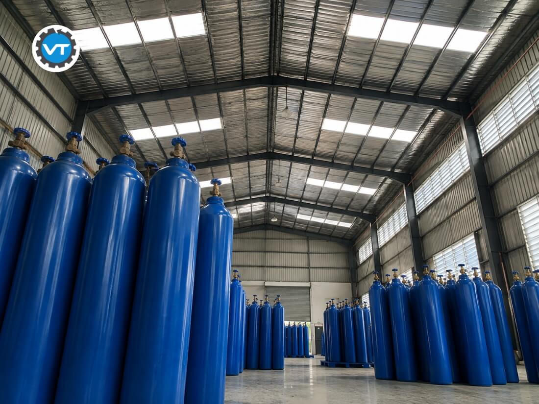 Liên hệ Khí Việt Tâm mua đổi bình khí trộn Argon CO2 tại Củ Chi