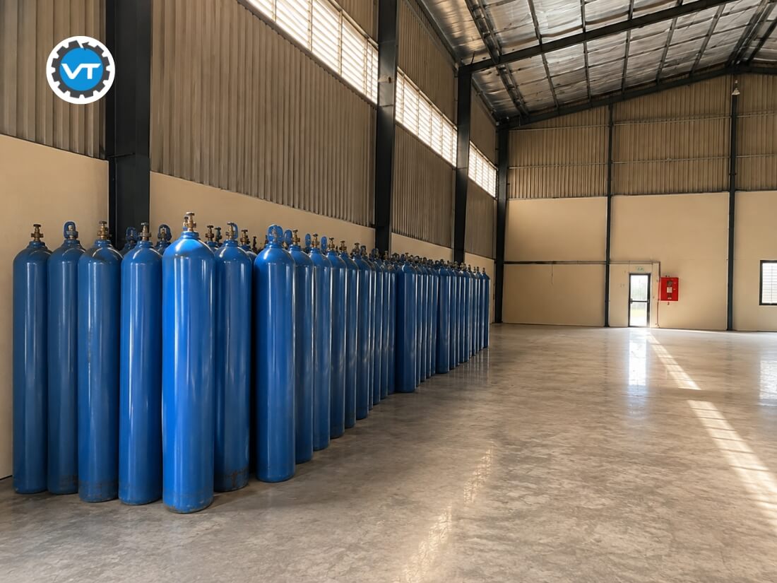 Lưu ý an toàn sử dụng khí Oxy cho cá thở