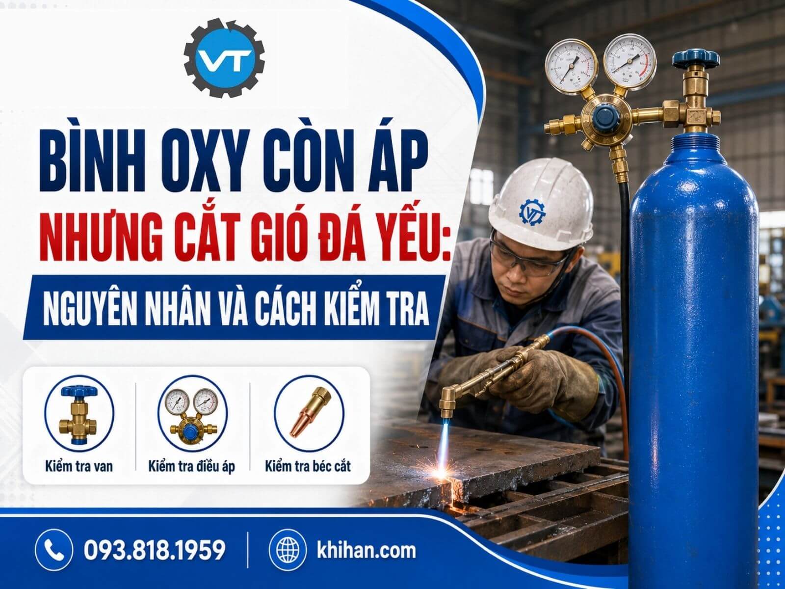 Bình Oxy Còn Áp Nhưng Cắt Gió Đá Yếu: Nguyên Nhân Và Cách Kiểm Tra