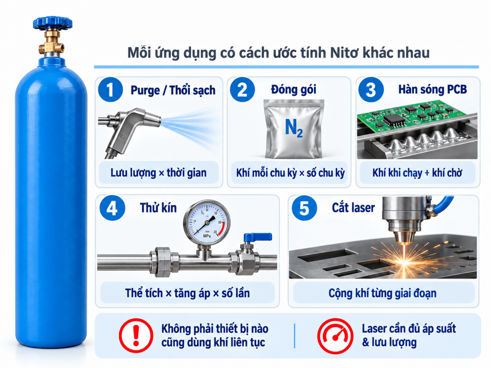 Cách Tính Theo Từng Thiết Bị