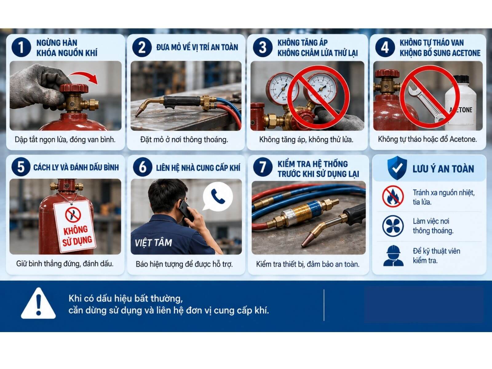Cách Xử Lý An Toàn