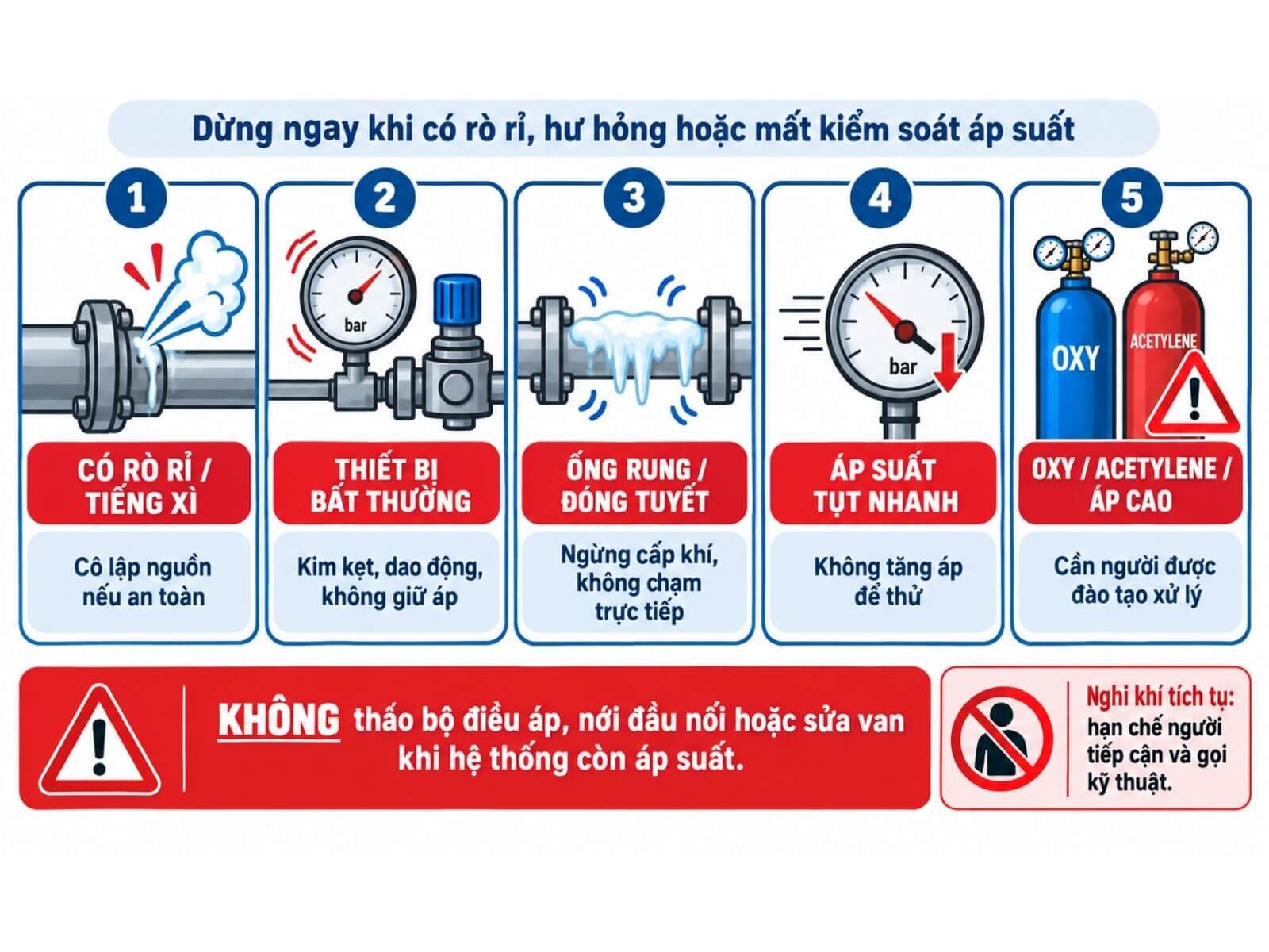 Khi Nào Phải Dừng Hệ Thống Và Gọi Kỹ Thuật?