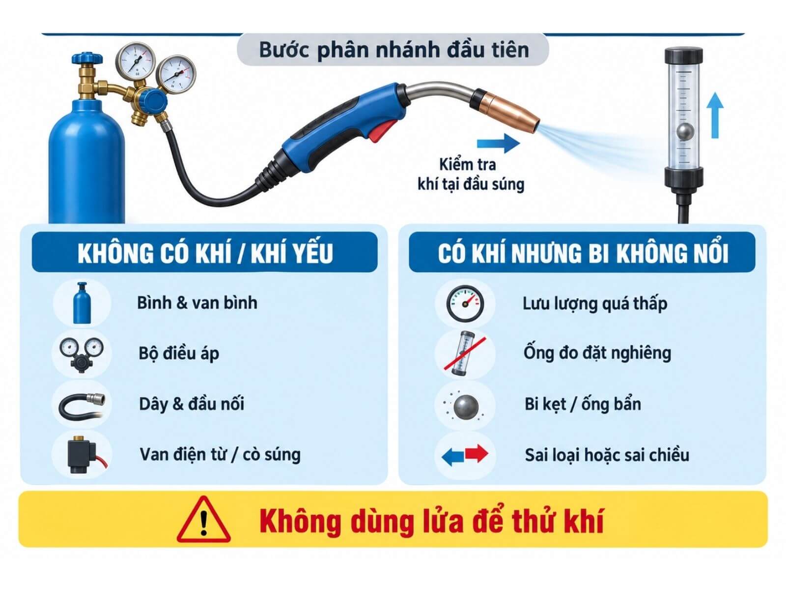 Lưu Lượng Kế CO2 Không Nổi Bi: Hãy Kiểm Tra Đầu Súng Trước
