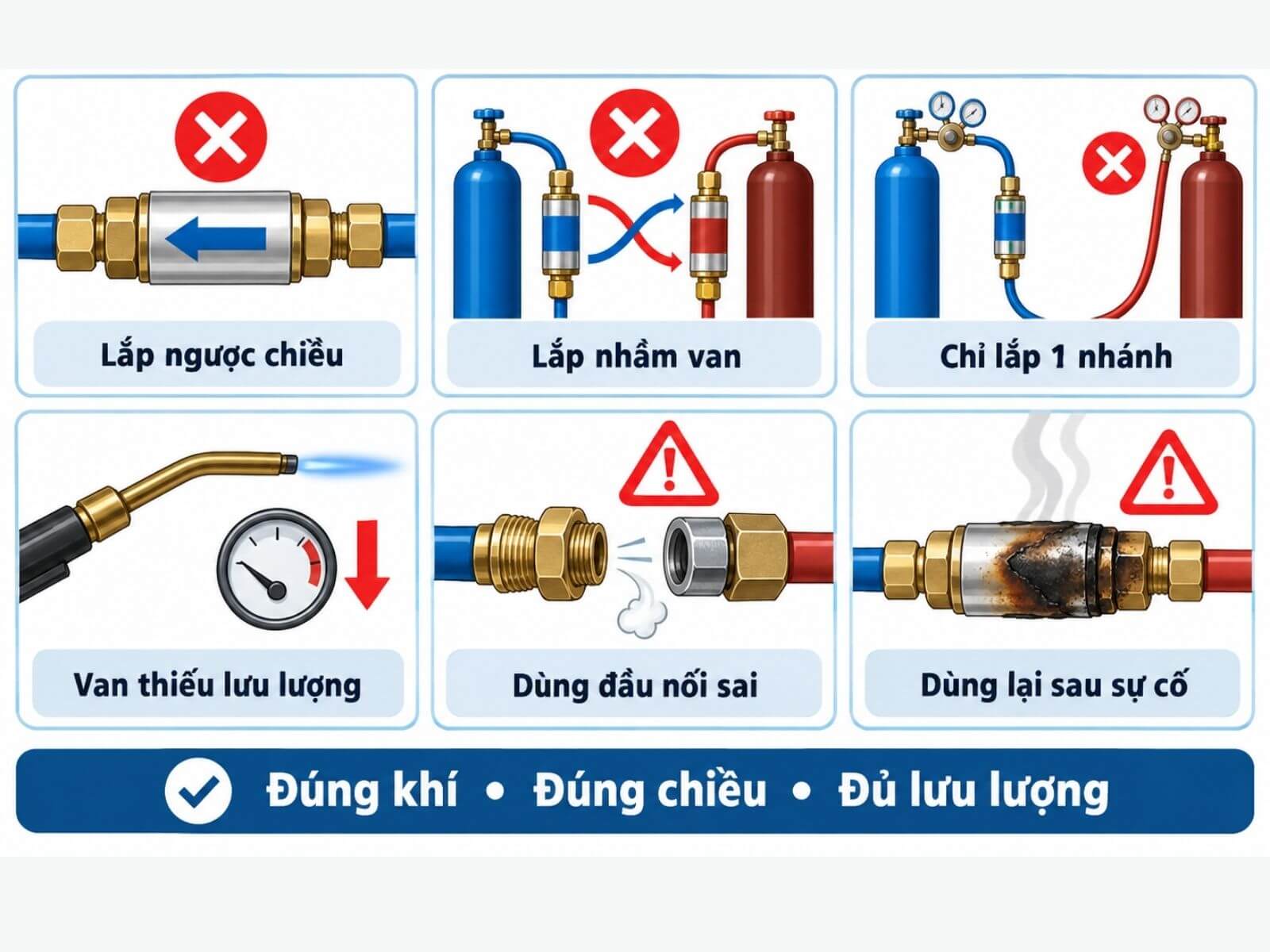 Những Lỗi Lắp Đặt Thường Gặp