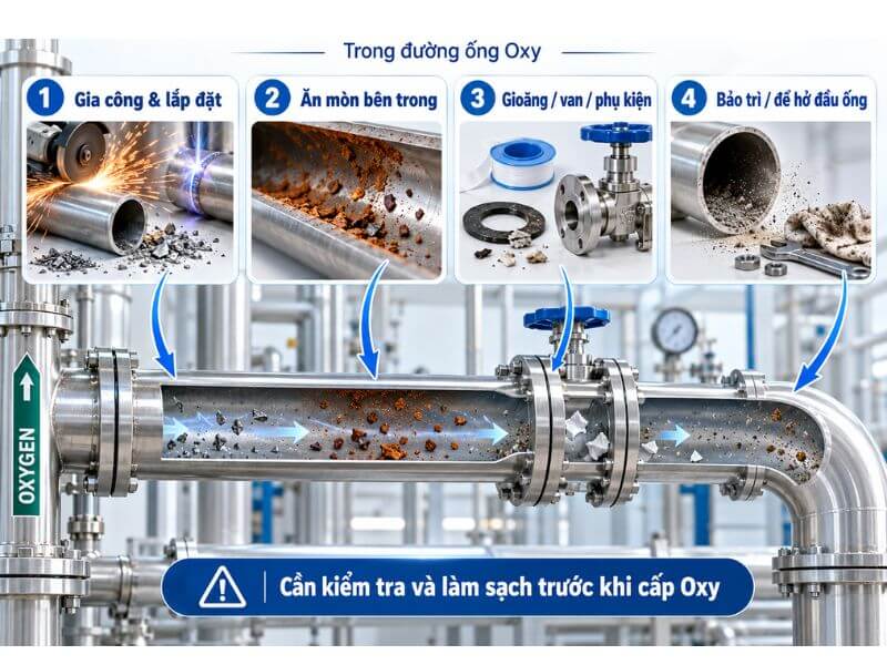 Bụi Và Cặn Thường Xuất Hiện Từ Đâu?