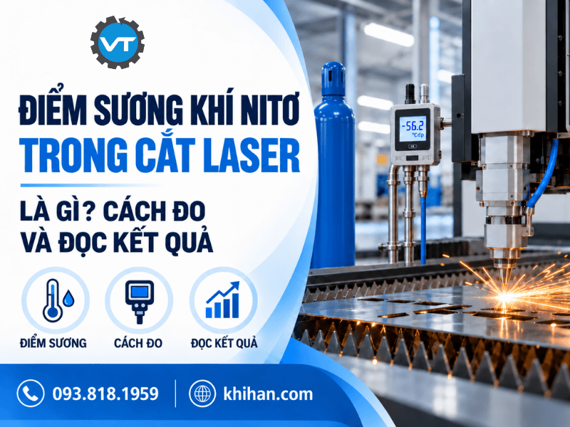 Điểm Sương Khí Nitơ Trong Cắt Laser Là Gì? Cách Đo Và Đọc Kết Quả