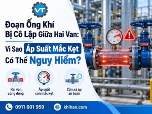 Đoạn Ống Khí Bị Cô Lập Giữa Hai Van: Vì Sao Áp Suất Mắc Kẹt Có Thể Nguy Hiểm?
