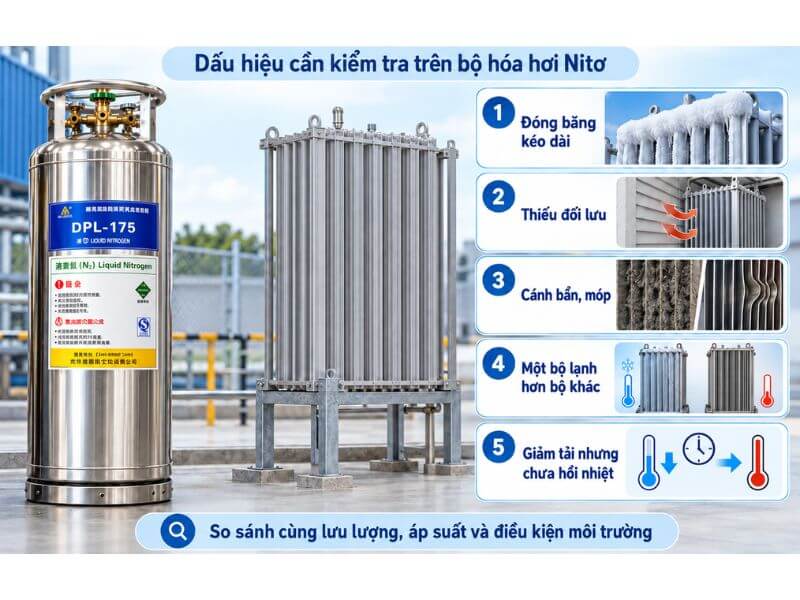 Khi nào nghi ngờ khả năng trao đổi nhiệt bị suy giảm?
