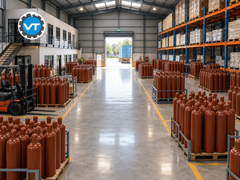 Liên hệ Khí Việt Tâm để được hướng dẫn xử lý bình Acetylene bị rơi hoặc va đập