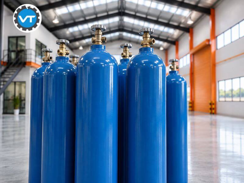 Liên hệ Khí Việt Tâm tư vấn nguồn khí công nghiệp cho hệ thống đường ống cấp chung