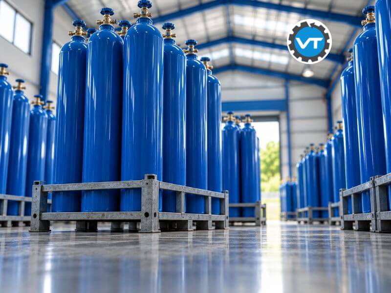 Liên hệ Khí Việt Tâm tư vấn nguồn khí công nghiệp cho hệ thống dây dẫn khí