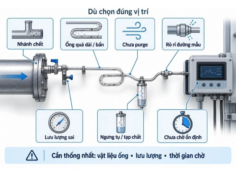 Những Yếu Tố Có Thể Làm Sai Kết Quả Dù Chọn Đúng Vị Trí